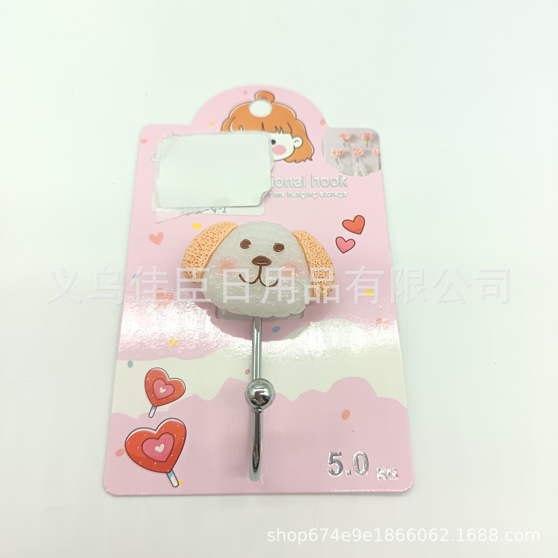 Cross-border best-selling cute animal-shaped sticky hooks, creative high appearance level hooks, traceless hooks, strong hooks wholesale pic 3