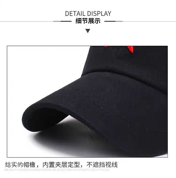 National trend five-pointed star camouflage military cap, baseball cap, outdoor sports sun hat, new foreign trade baseball cap, outdoor embroidery pic 8