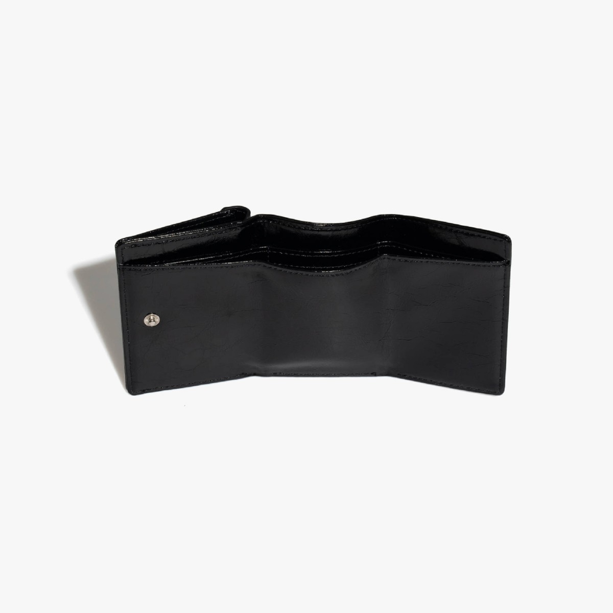 韩国小众fennec卡包三角牌翻盖证件卡包经典零钱纯色钱包男女通用详情6