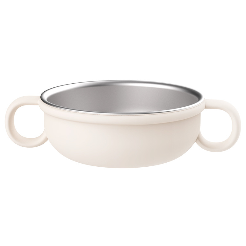 304不锈钢儿童保温碗宝宝吃饭碗喂养餐具双层硅胶防烫防摔辅食碗详情29