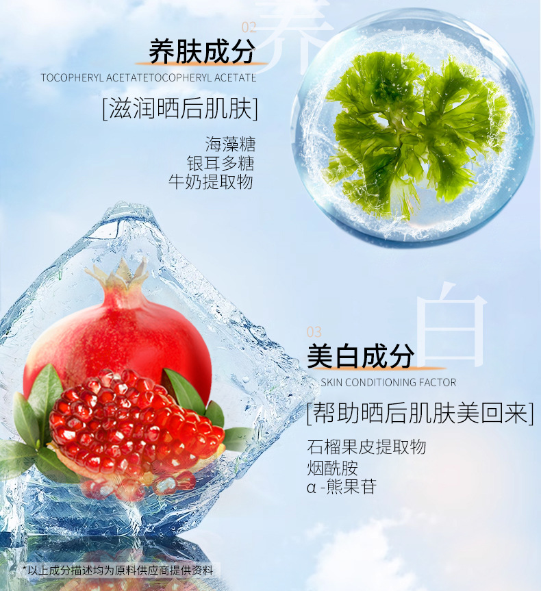 高倍小光圈防晒喷雾SPF50+++防水防汗防紫外线清爽防晒霜喷雾批发详情7