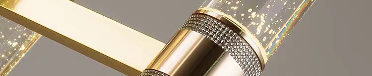 新款现代简约轻奢气泡柱水晶客厅吊灯高档大气全屋别墅餐厅卧室灯详情22