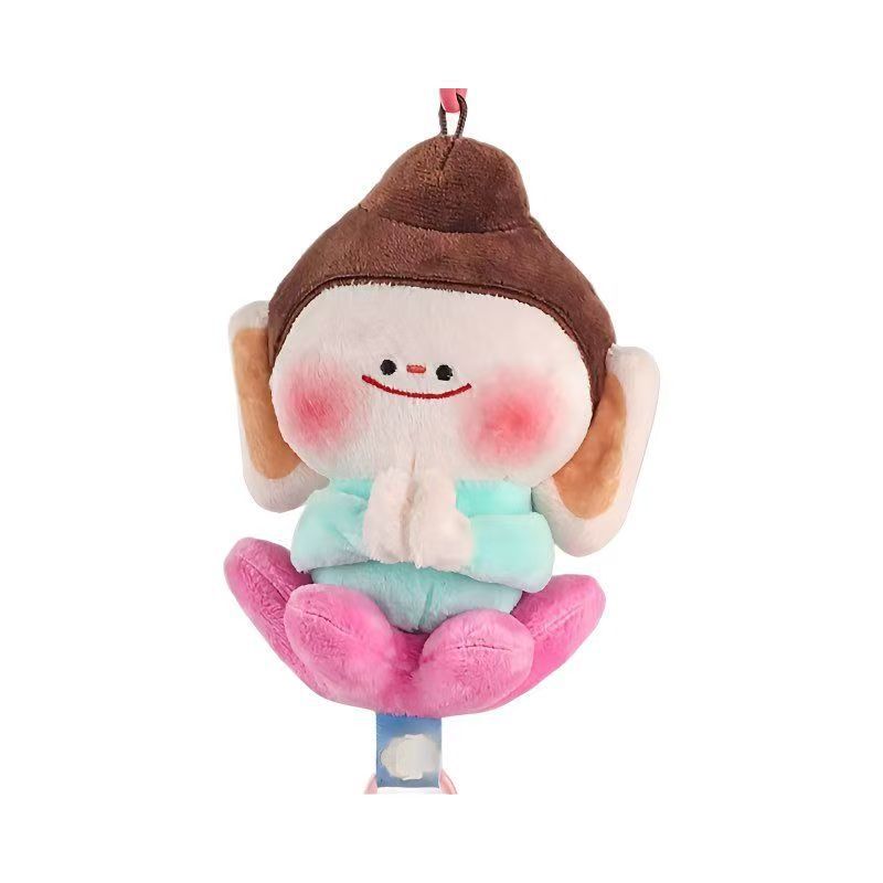 The Da Tong Cultural and Creative Buddha Little Companion, Yungang Grottoes, Heshi Little Buddha Bag Pendant, car Hanging, plush toy, and figurine pendant are super cute pic 4