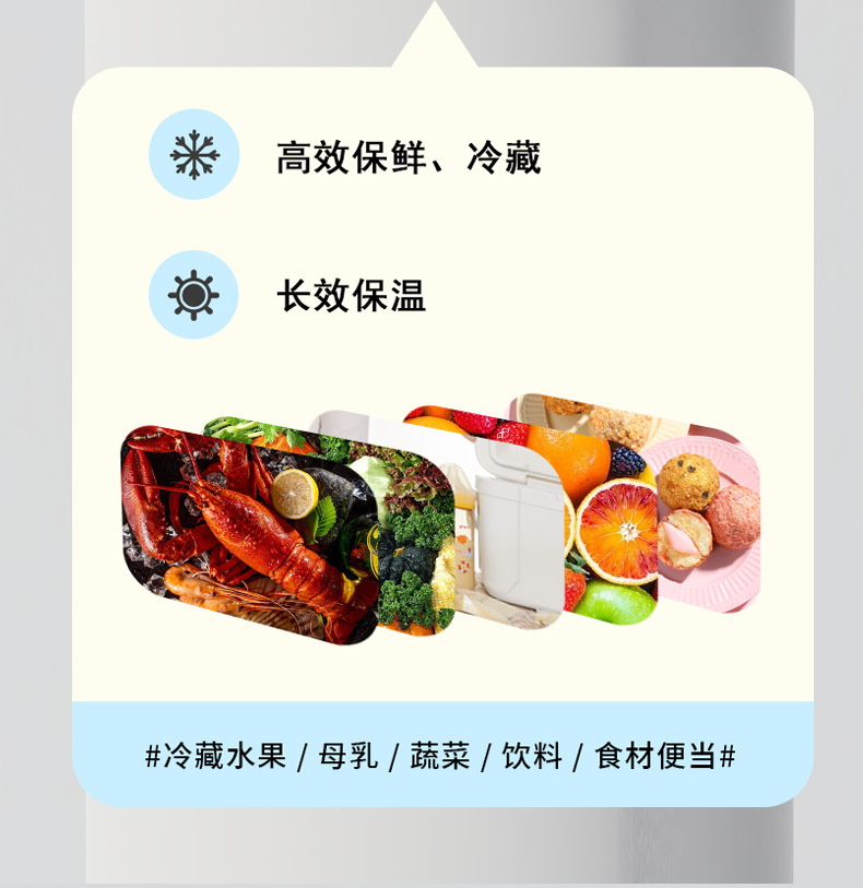 Multi-functional 10L insulated box, PU cold and hot food delivery box, foreign trade cross-border ice coolerboxoutdoor pic 9
