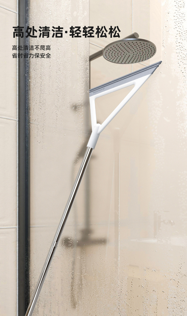 Magic broom, water scraper, mop, bathroom water scraper, home sweeping, TPR floor scraper, bathroom toilet pic 7