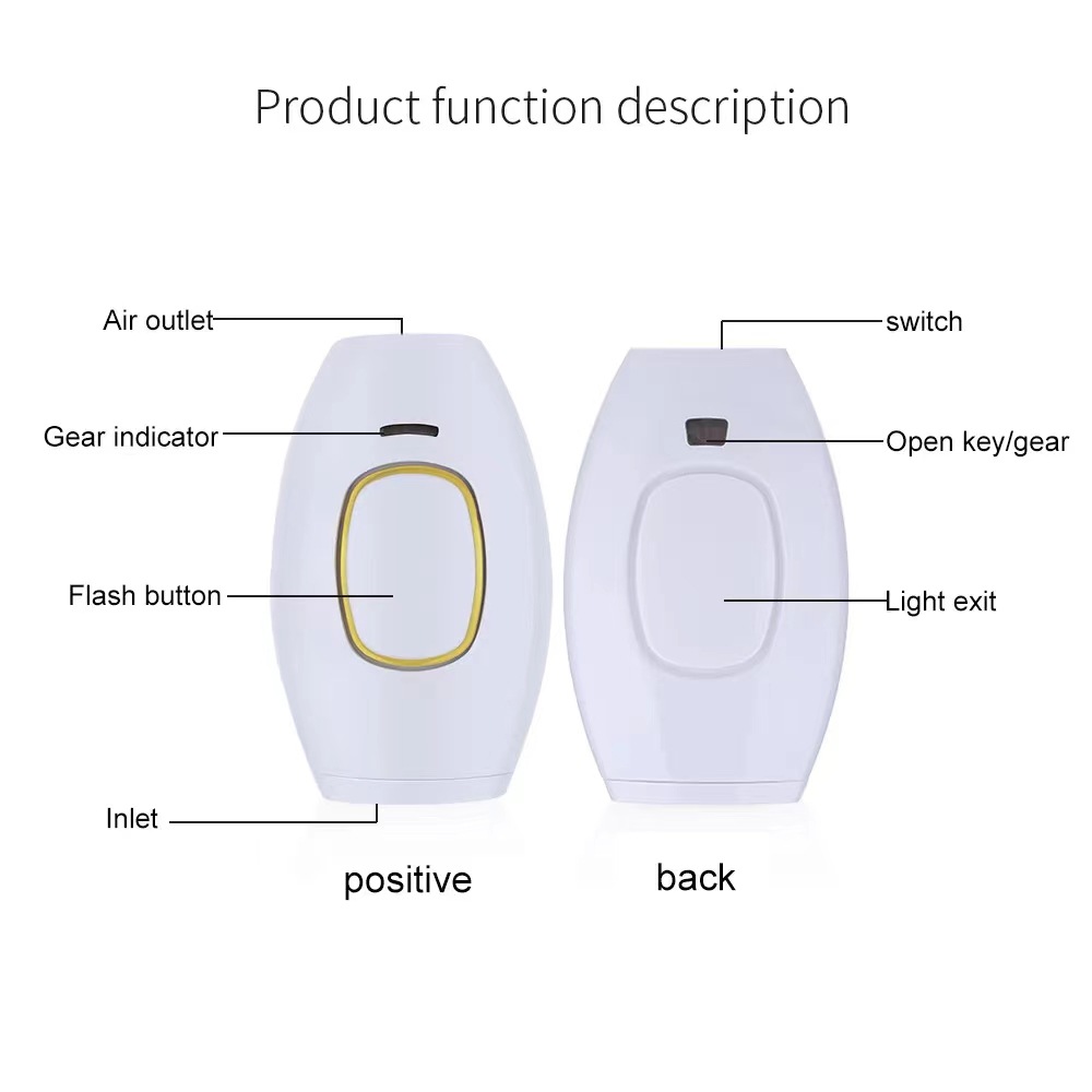 Cross-border small package low-price high-volume home laser hair removal device, painless ipl laser hair removal device for the whole body pic 6