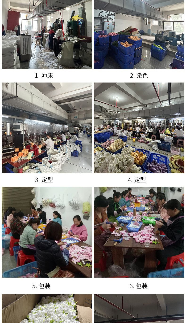 仿真奥斯汀玫瑰花束家居装饰假花场景布置花束人造手感花餐桌花束详情13