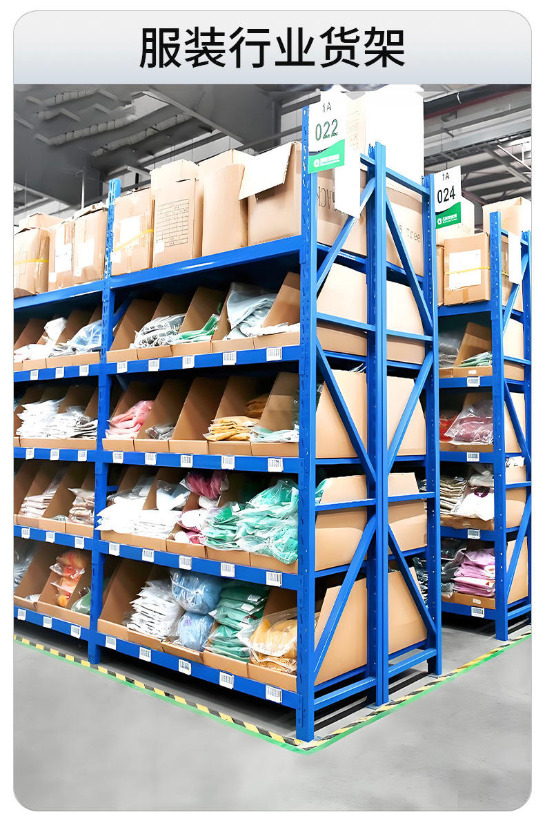 仓储货架置物架五金库房重型中型轻型多层工厂批发仓库钢铁架子详情21