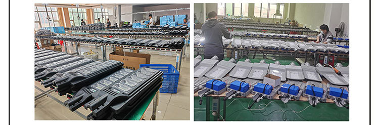 太阳能投光灯一拖二天黑自动亮户外庭院灯超亮照明家用新农村路灯详情4