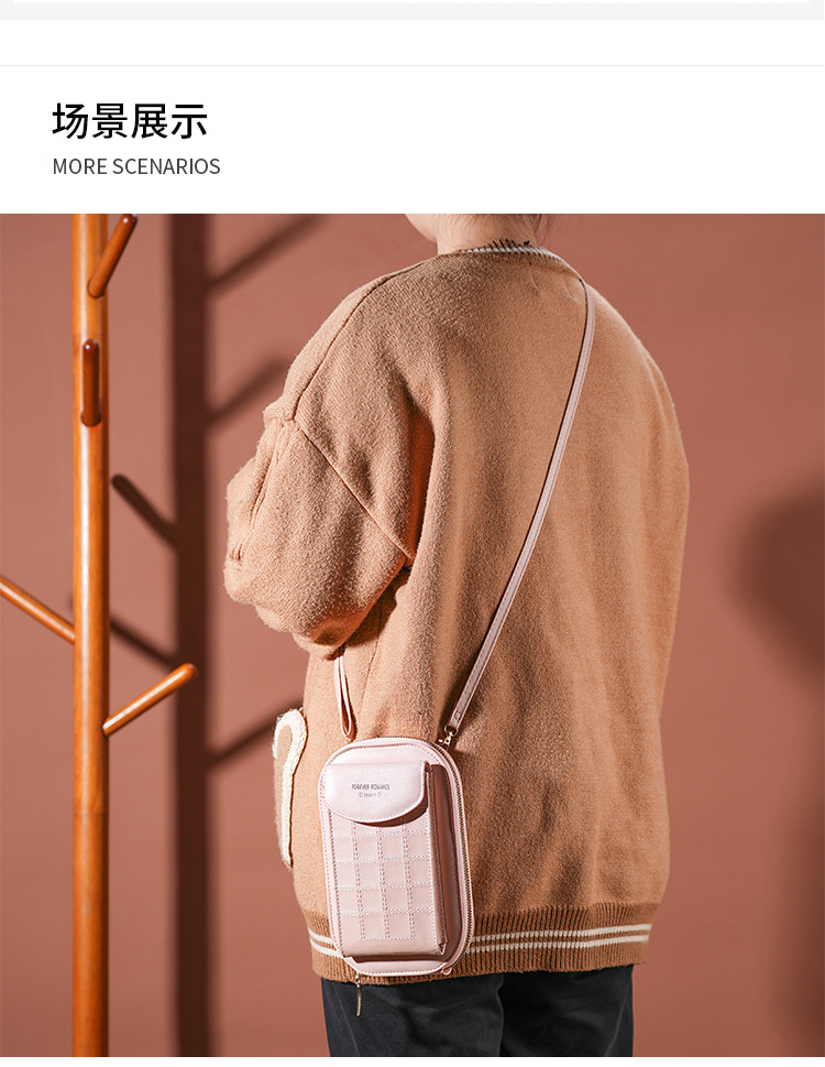 The 2023 new Korean version multi-functional, simple and casual crossbody handbag for women is mini pic 12