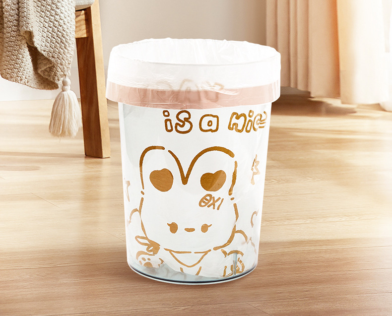 kat1印花抽绳垃圾袋家用厨房大容量加厚防漏耐高温自动收口垃圾袋详情6