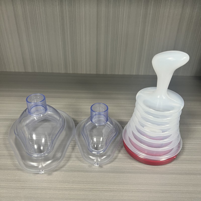 跨境户外窒息急救训练面罩呼吸训练器人工心肺活量训练器现货详情2