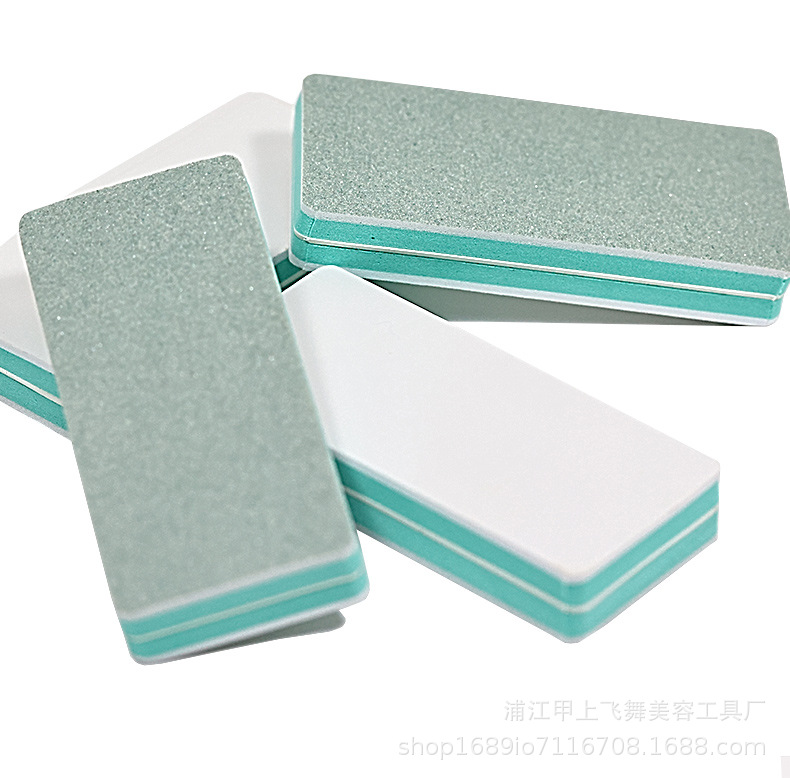 美甲抛光块文玩专用绿白擦银海绵双面抛光板银器镜面文玩打磨抛光详情9