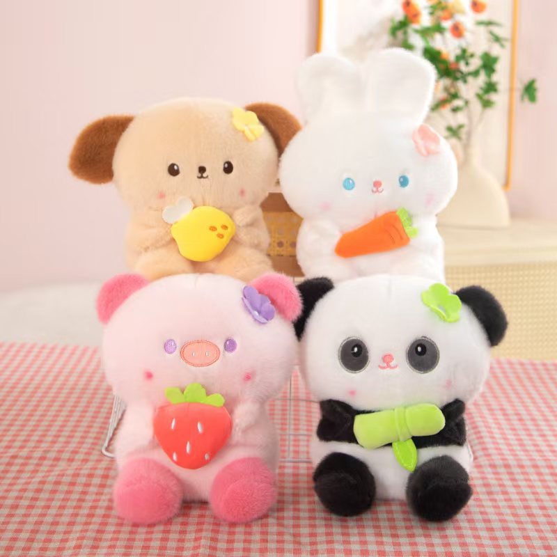 8-inch claw machine dolls, street stalls, plush toys, small wedding creative gifts, scattered dolls, wholesale from manufacturers pic 11