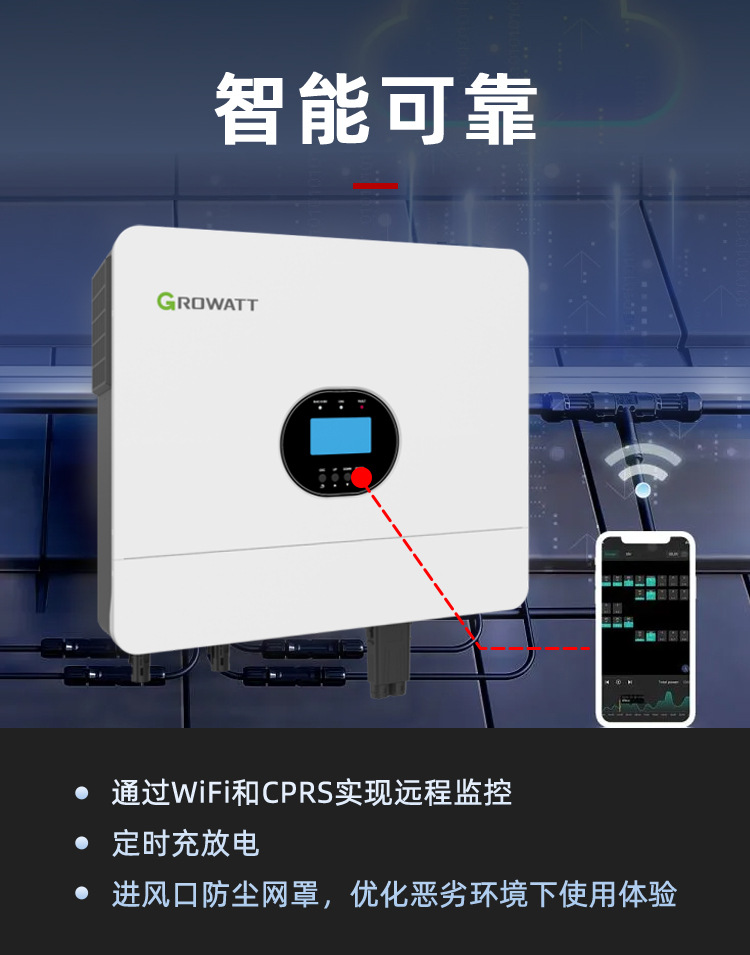 古瑞瓦特太阳能逆变器工商业光伏逆变器多型号离网逆控一体机批发详情7