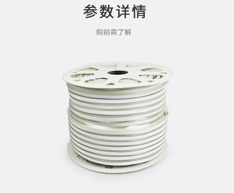 LED neon flexible light strip, 110V volt Taiwan voltage soft light bar, outdoor advertising waterproof lighting line light pic 17