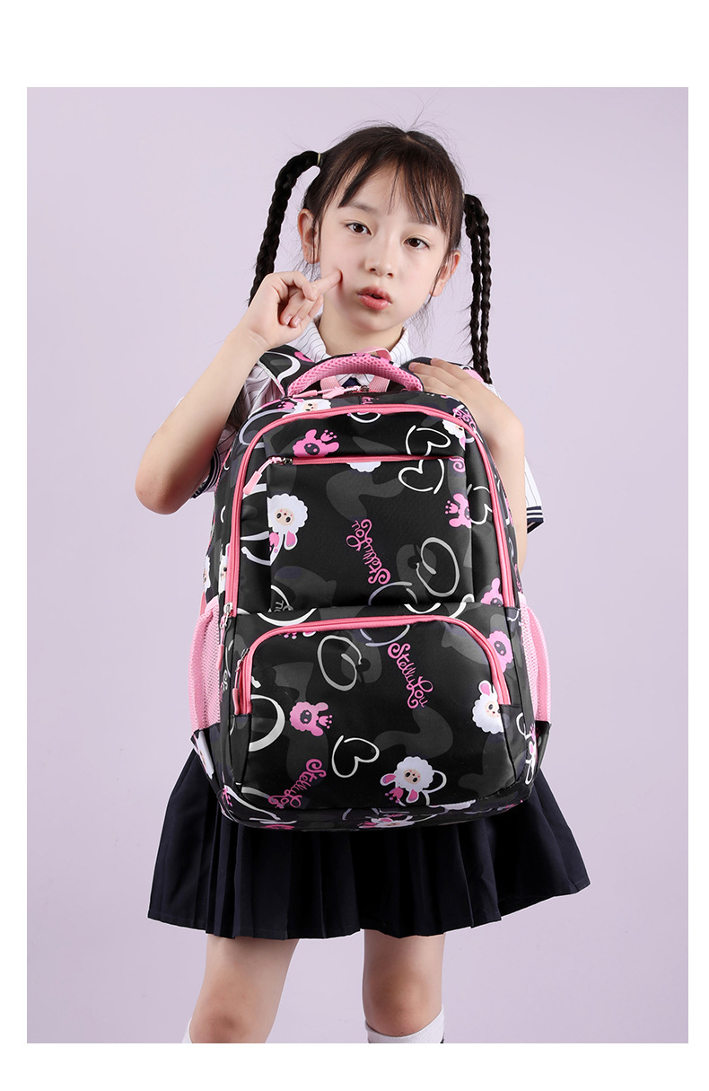 Fábrica nueva escuela primaria mochila escolar niños niñas 1-6 grado dulce lindo ligero casual mochila al por mayor pic 33