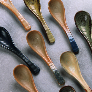 Retro ceramic plates, vegetable plates, household high-appearation-level round pasta plates, salad bowls, tableware, wedding souvenirs, gifts pic 4