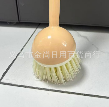 New cleaning brush, steel wool ball pot brush, long-handled household kitchen multi-functional brush, dish cleaning pot with long-handled pot brush pic 4