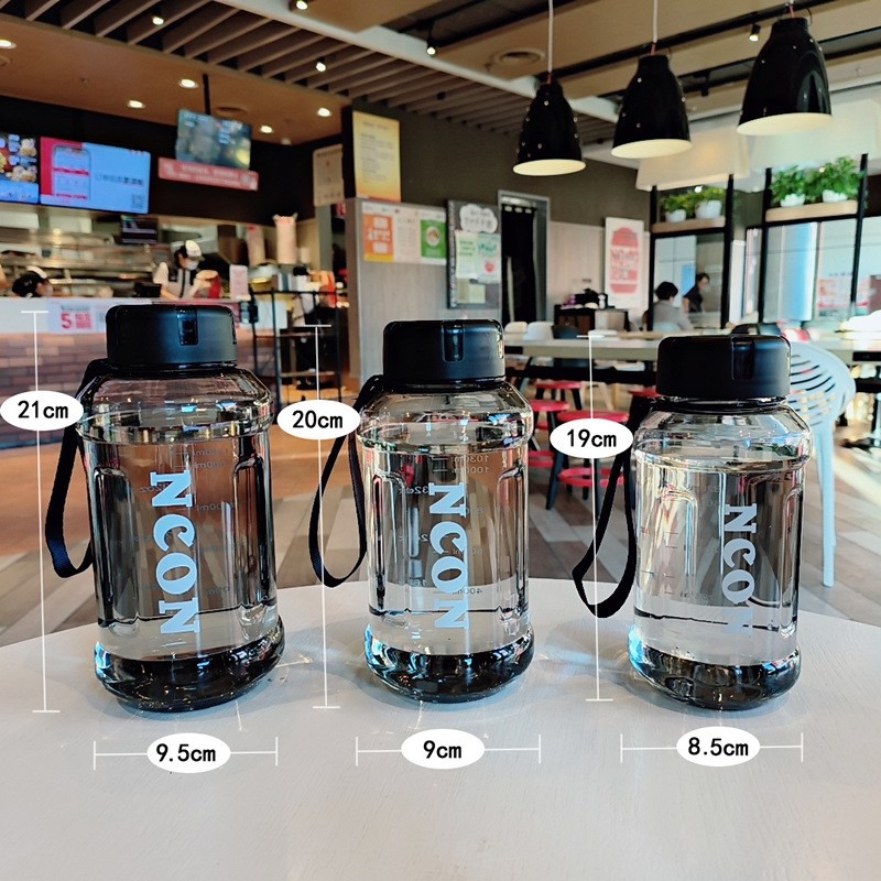 简约大容量塑料杯耐高温防摔高颜值水杯便携车载随手杯运动水壶详情1