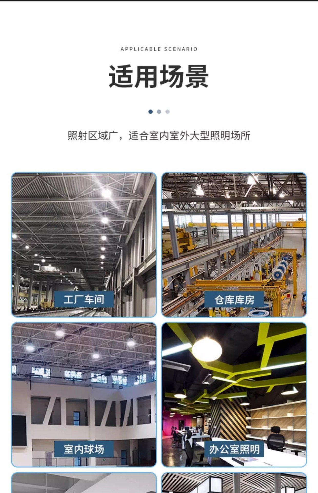 LED大功率灯泡螺口E27家用超亮球泡灯强光工地厂房车间节能照明灯详情30