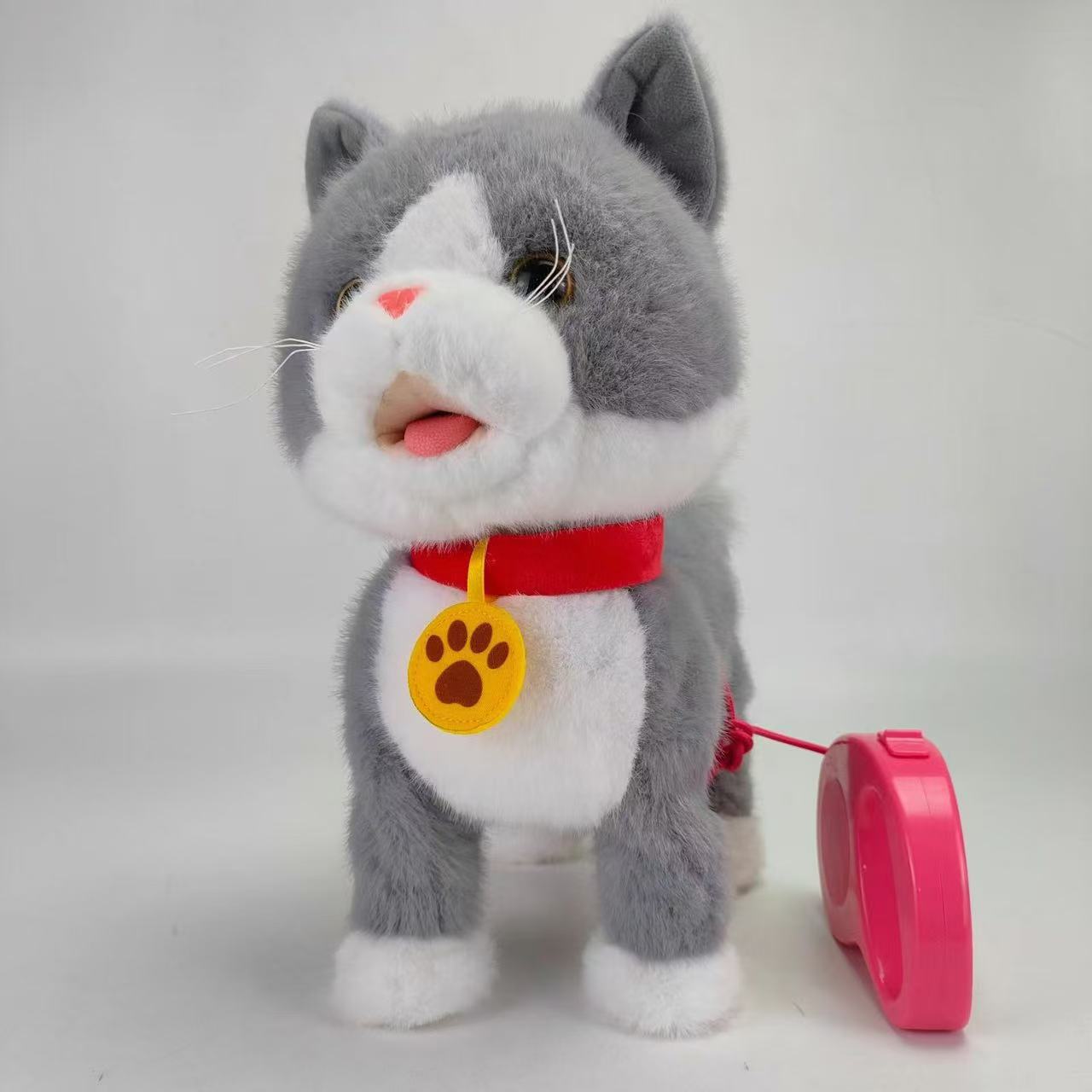 USB大号吐舌头舔舔狗触摸汪汪叫儿童电动玩具小狗走路会叫学说话机器狗仿生机器狗ai智能玩具详情15