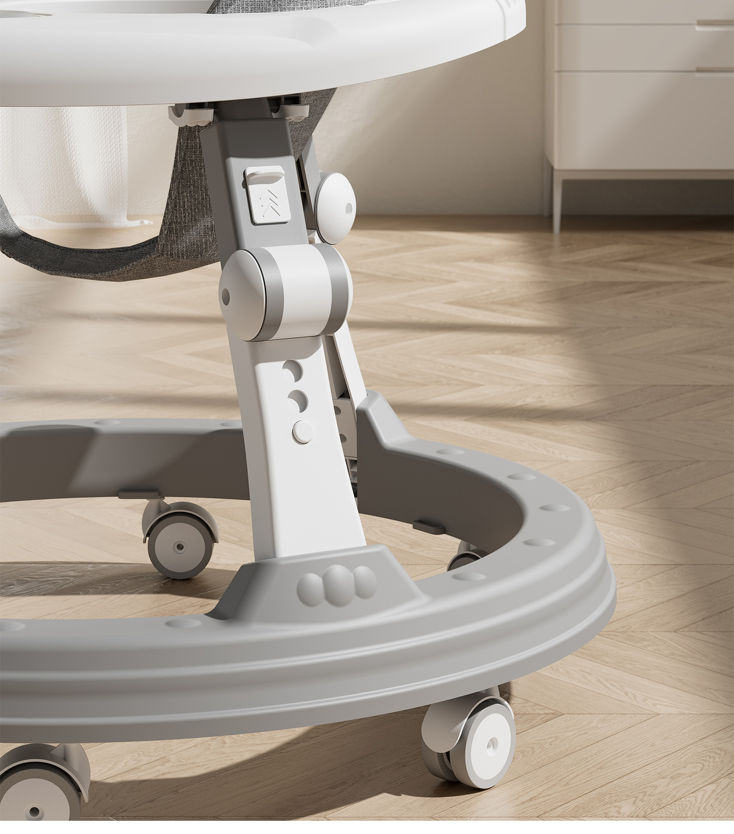 婴幼儿学步车助步车多功能儿童手推可折叠高低调四合一婴儿学步车详情9