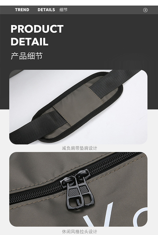 跨境健身包女干湿分离游泳运动训练包男手提登机包旅行袋短途行李详情18