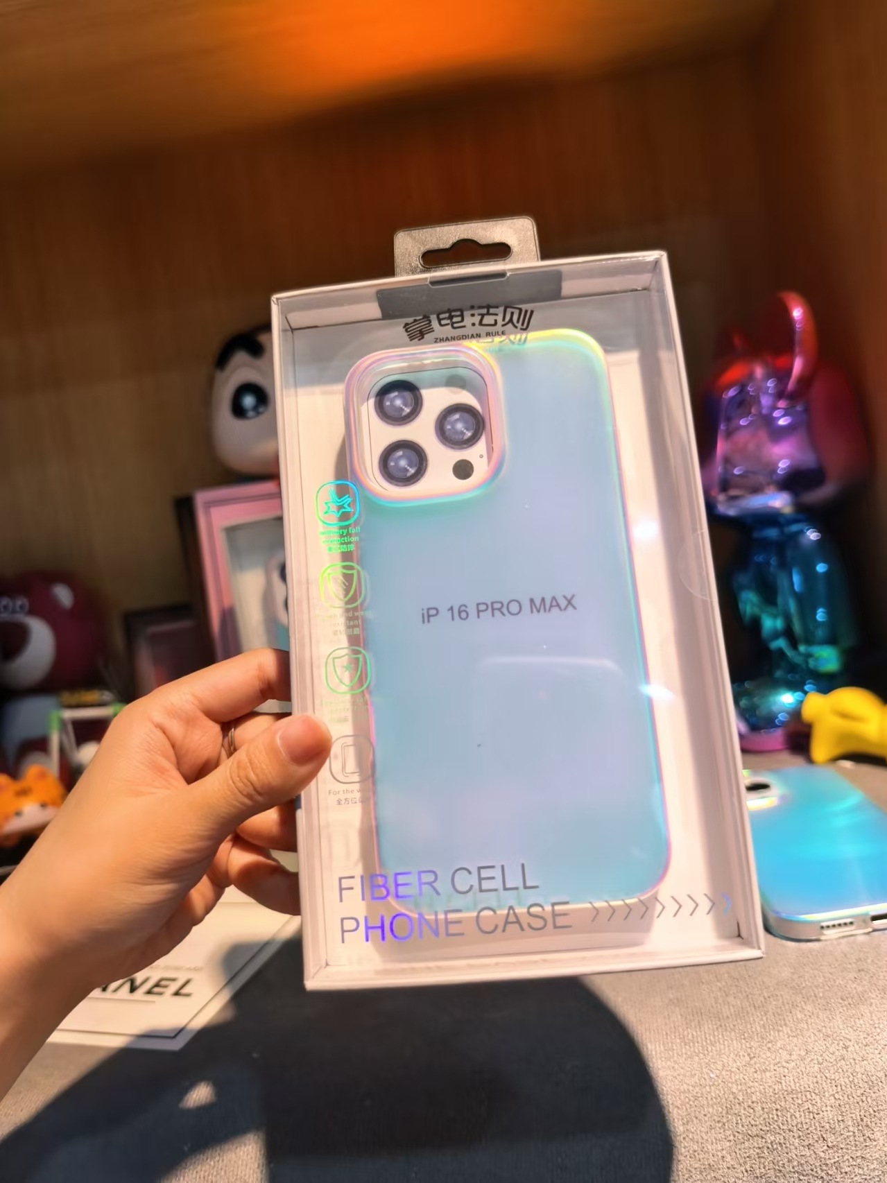 掌电法则 IMD冰淇淋磨砂极光镭射渐变 苹果1516Promax专用手机壳 手机保护套 防摔耐磨抗刮
详情9