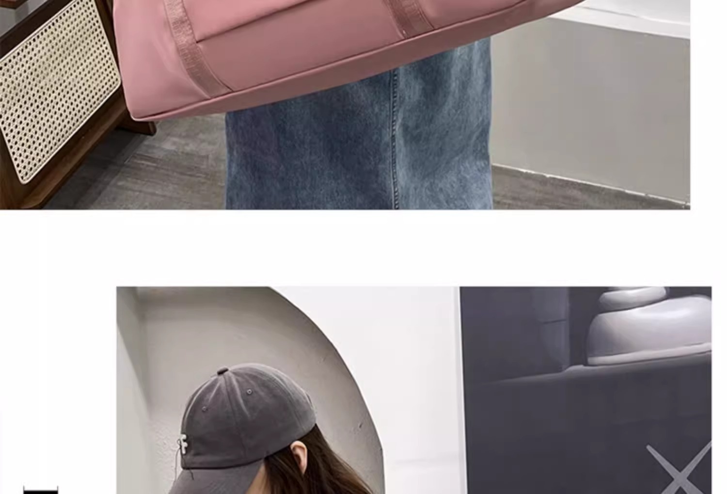Large-capacity quilt storage bags, moving and traveling hand luggage bags, student boarding clothes sorting bags, storage bags pic 18
