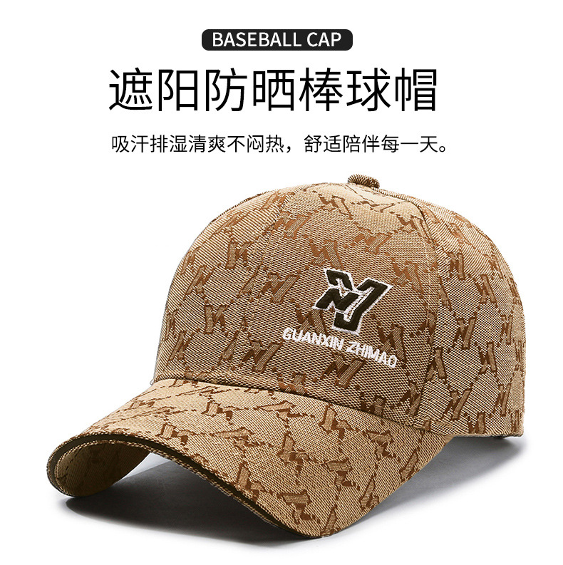 New style baseball cap with embroidered letters, sun hat, outdoor versatile hat, fashionable style, essential travel hat pic 13