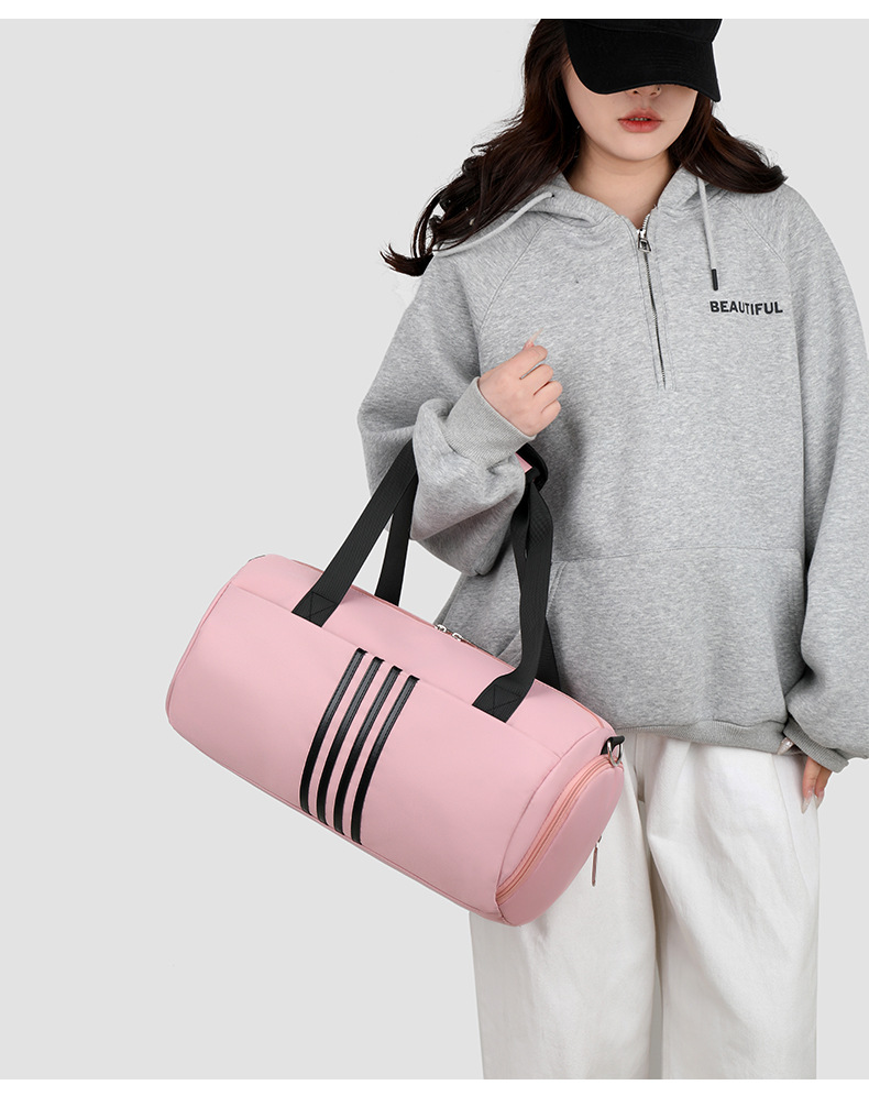 New travel bags for men and women, simple and short trips, lightweight single-shoulder crossbody storage bag, large-capacity carry-on luggage bag pic 17