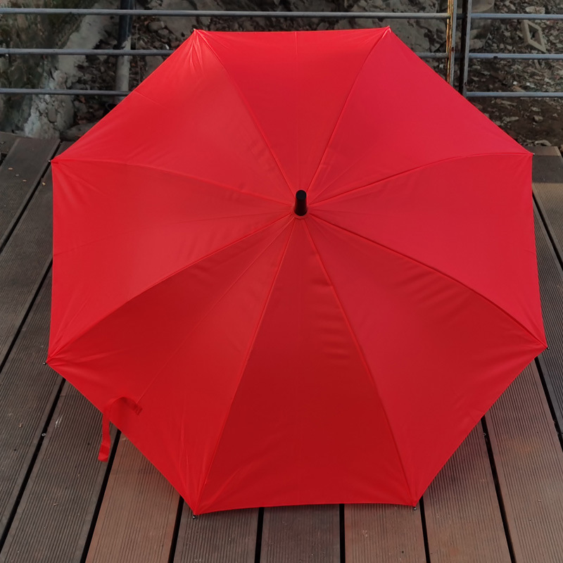 National trend bright red umbrellas, long-handled umbrellas, performance group gymnastics, dance props, wedding umbrellas, printed advertisements, wedding umbrellas for returning to one's parents' home pic 13