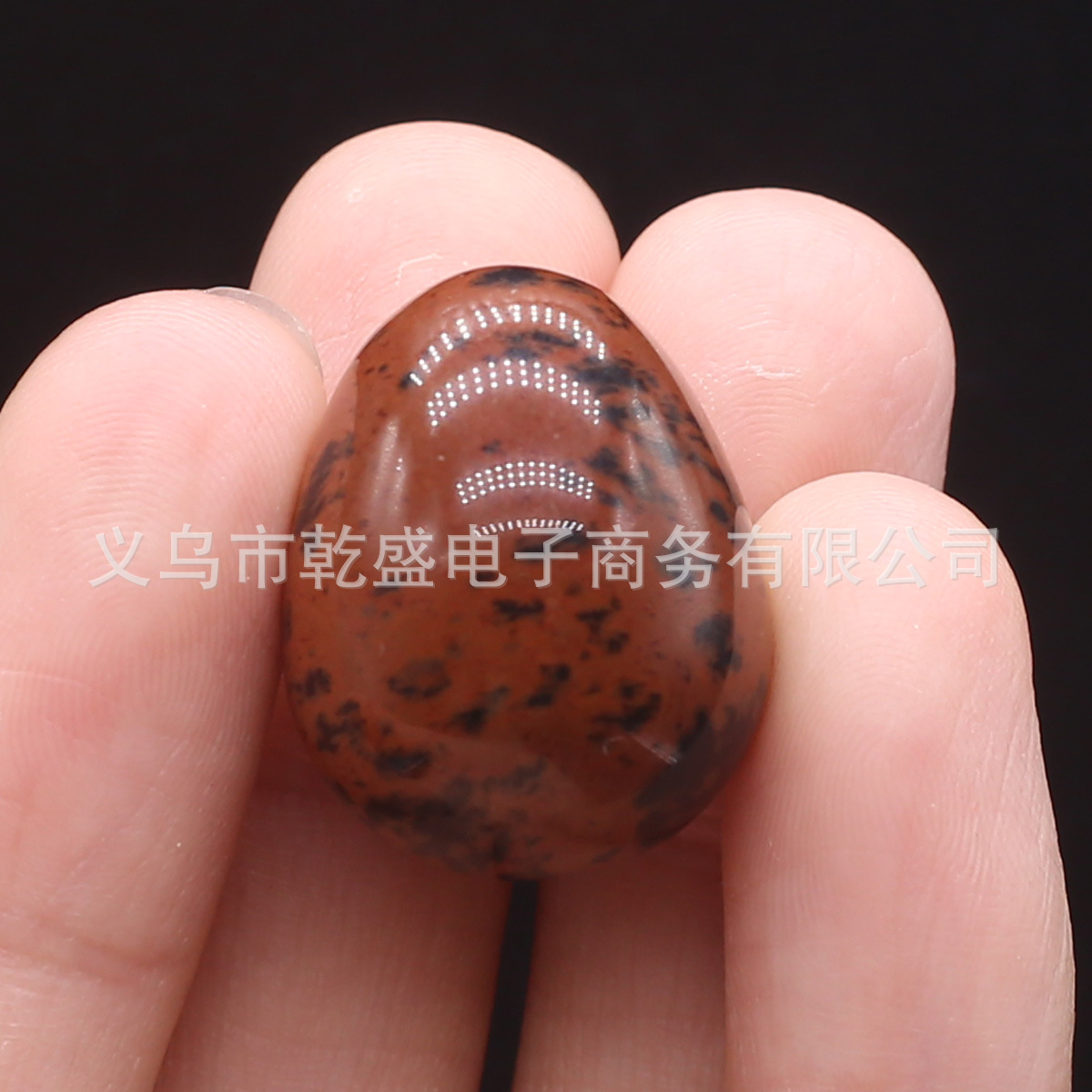 天然绿东陵紫晶黄玉鸡蛋摆件半宝石DIY装饰品小摆件详情11
