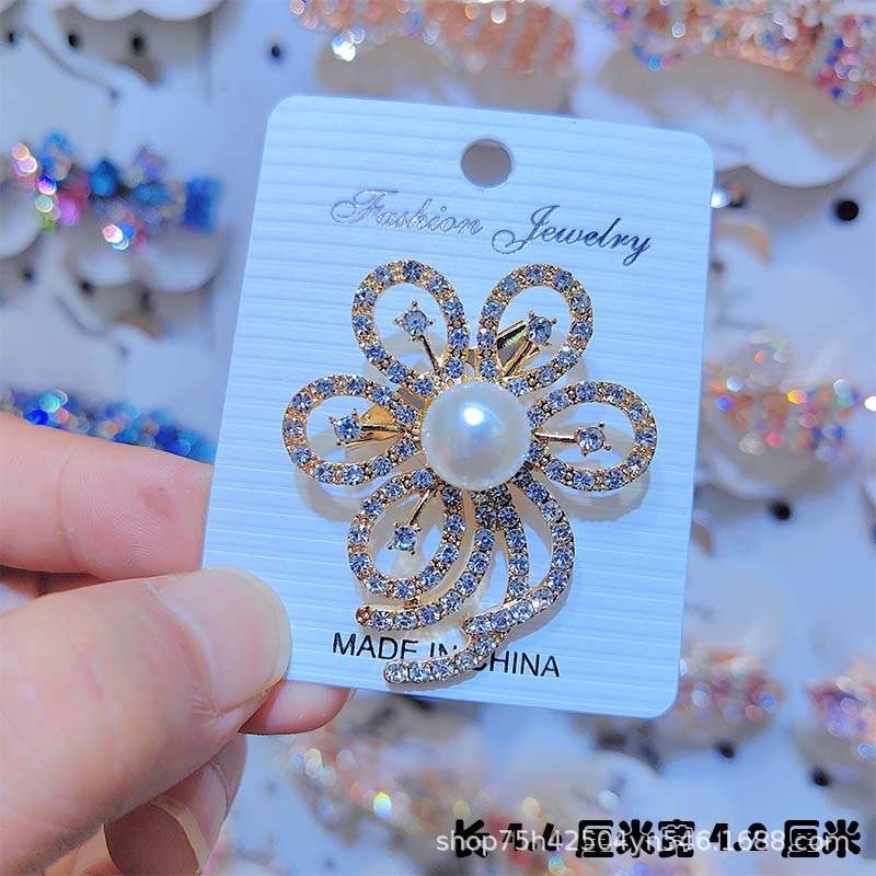 蝴蝶合金饰品高级感简约百搭高档胸针防走光别针胸花衣饰配饰批发详情9