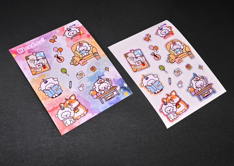 Customized self-adhesive labels, logo stickers, small-batch food QR code packaging, InS-style printing and printing pic 20