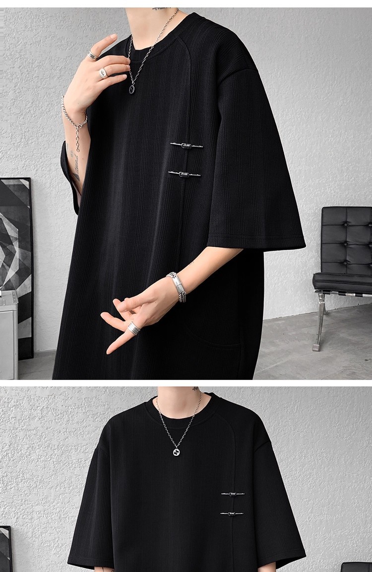 Customized Chinese-style ice silk jacquard short-sleeved super factory in Kingston, SAN Jose, Port of Spain, based on your provided samples pic 9