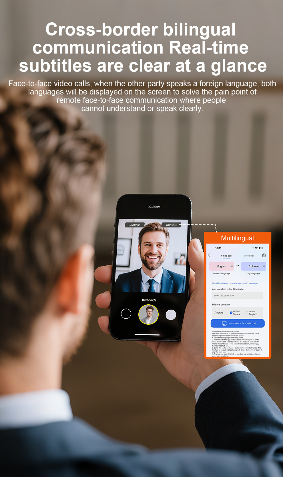 Cross-border AI translation smart glasses A17 European and American large-frame sun-protective color-changing stainless steel Bluetooth audio sunglasses smart accessories pic 19