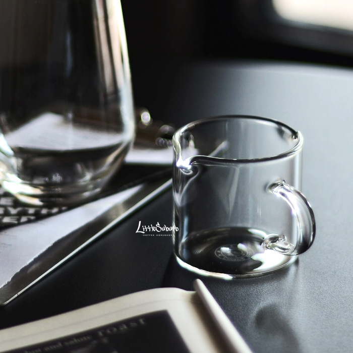 意式浓缩咖啡杯咖啡量杯玻璃带刻度咖啡萃取杯接液杯咖啡店专用杯详情8