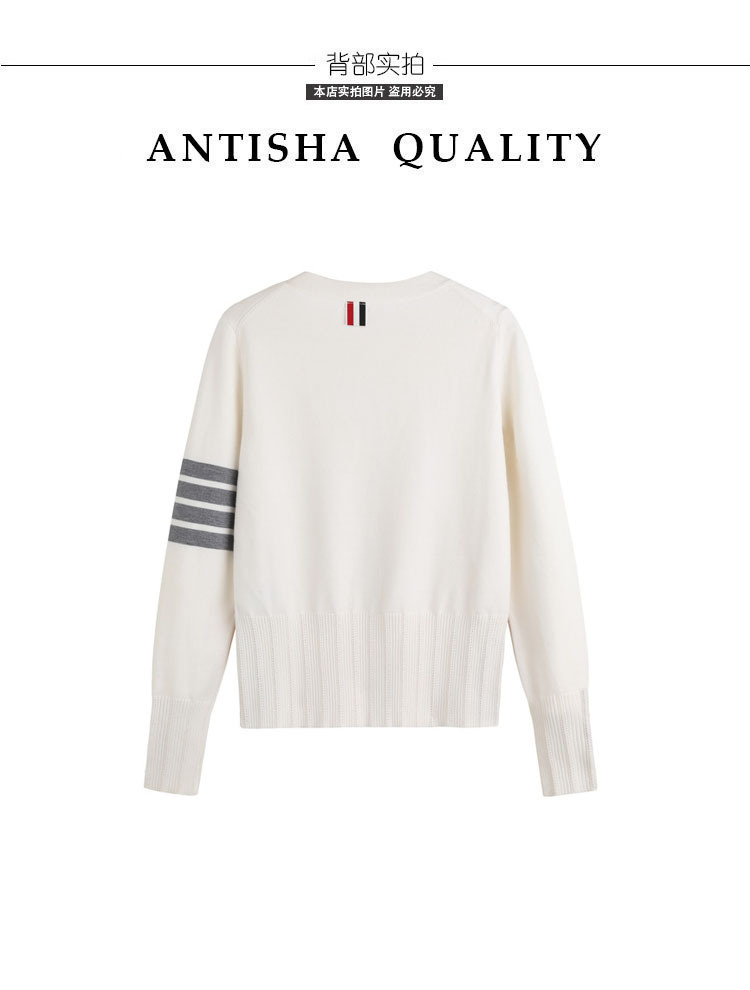 TbB knitted cardigan for women 26, new four-bar trendy brand, school style, stylish, versatile, spring and autumn sweater coat, thick pic 23