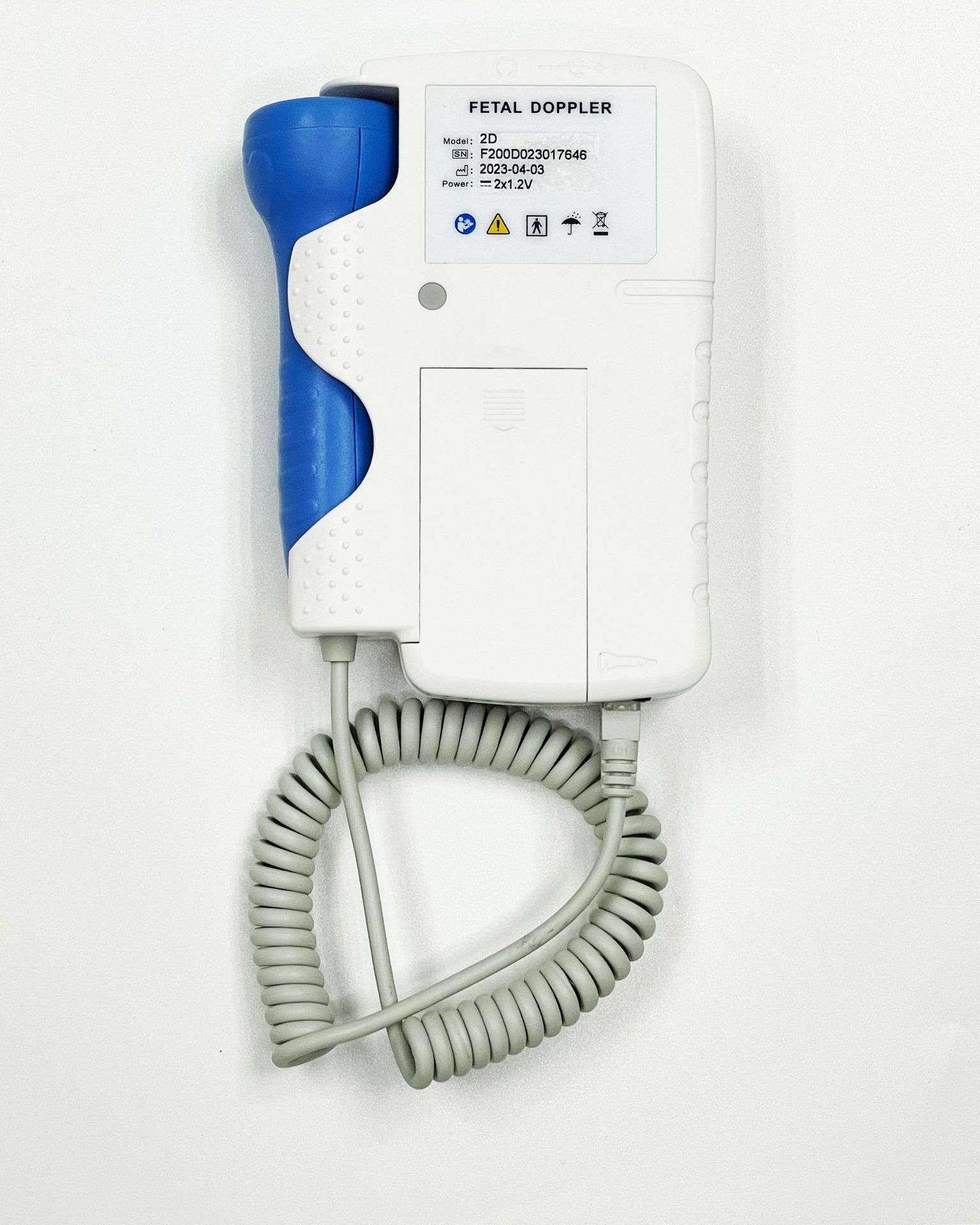 Cross-border exclusive 200D Doppler Fetal Heart detector, portable infant heart detector, fetal Doppler monitor pic 10