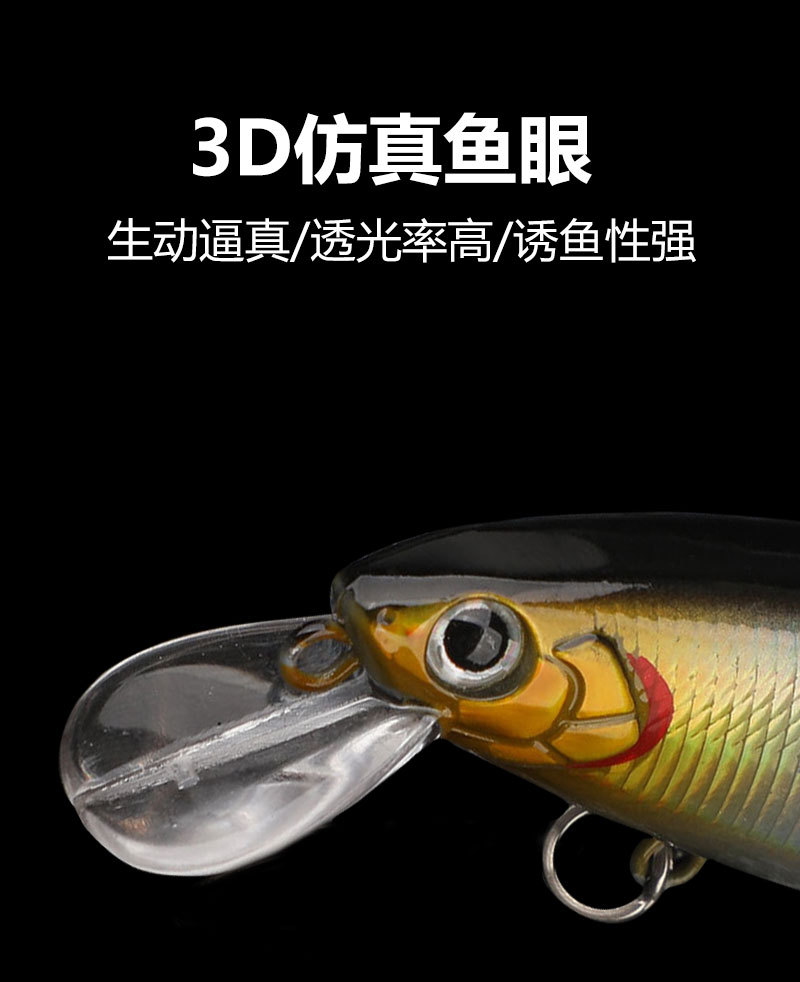 Silver Knife Lure, Submerged Mino Bionic Hard Lure, Pencil Lure, Suspended Long-range Mino Lure wholesale pic 12