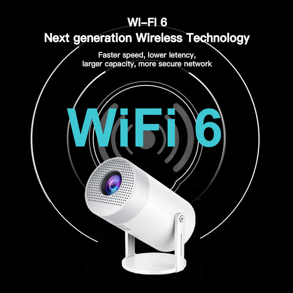 跨境外贸投影仪高清家用智能无线WiFi投影机家庭影院便携式ATV版详情1