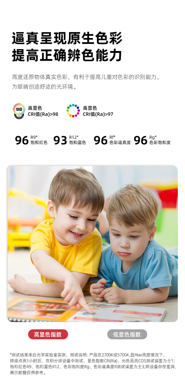 普瑞全光谱98显超薄吸顶灯客厅灯黑客厅大厅主灯 中山家装灯饰详情9