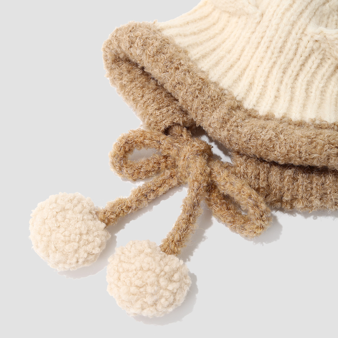 秋冬季宝宝毛线帽护耳帽儿童帽子可爱针织保暖男女童大童套头帽详情8