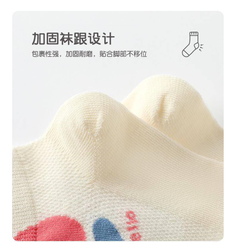 女童袜子春夏棉质儿童公主宝宝夏天透气网眼袜小女孩夏季薄款短袜详情14