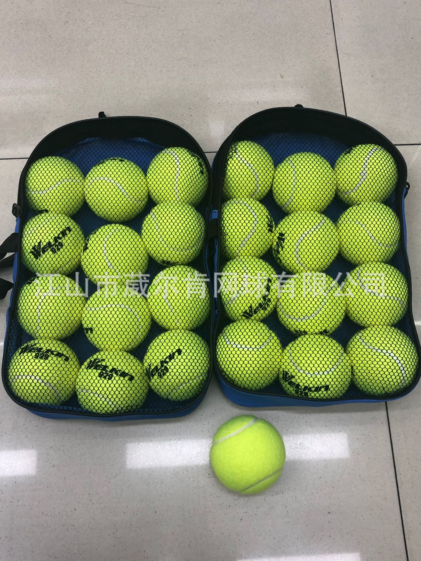 网球12只网袋装训练比赛用羊毛高弹性耐用详情2