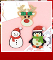 韩版圣诞驯鹿雪人圣诞老人圣诞树配饰毛绒麋鹿发箍头饰配件详情19