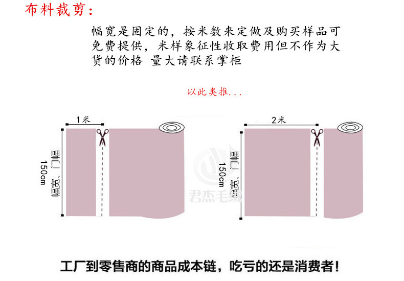 现货 6cm漂白落水毛 长毛绒毛绒布料 白色长毛玩具圣诞装饰面料详情12