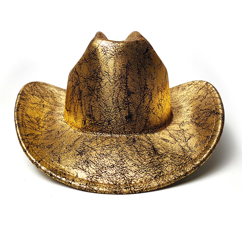 New cross-border suede British jazz hat, European and American wide-brimmed Western cowboy hat, high-end top hat for parties and balls pic 4